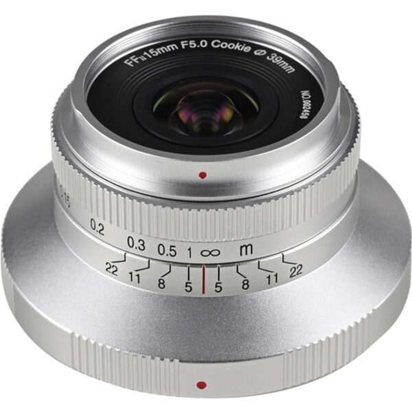 Laowa 15mm F/5 Cookie FF Silver Nikon Z (Auto Aperture)