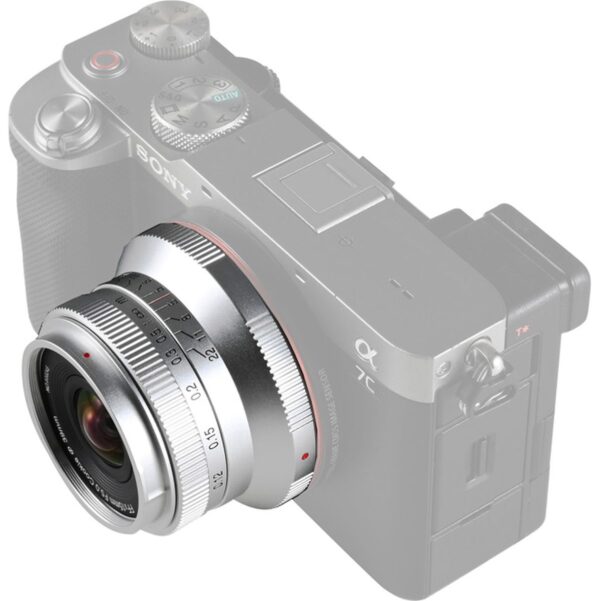 Laowa 15mm F/5 Cookie FF Silver Sony FE (Auto Aperture)