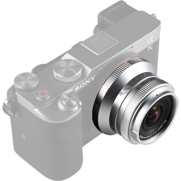 Laowa 15mm F/5 Cookie FF Silver Sony FE (Auto Aperture)