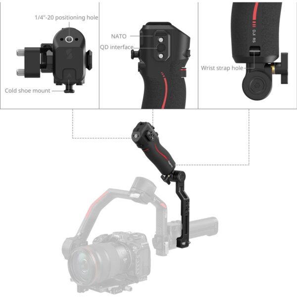 SmallRig 4326 Focus Control Sling Handle For DJI RS Series