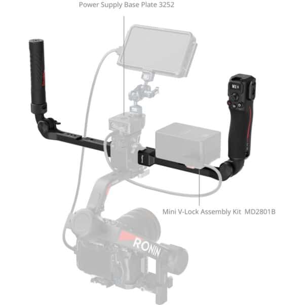 SmallRig 4327 Focus Control Dual Grip For DJI RS Series