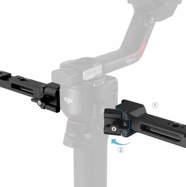 SmallRig 4327 Focus Control Dual Grip For DJI RS Series