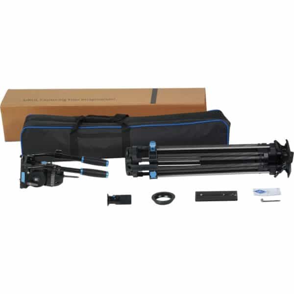 Sirui Twin-Leg Video Tripod 100mm Half-Bowl + VHS18 Profe...