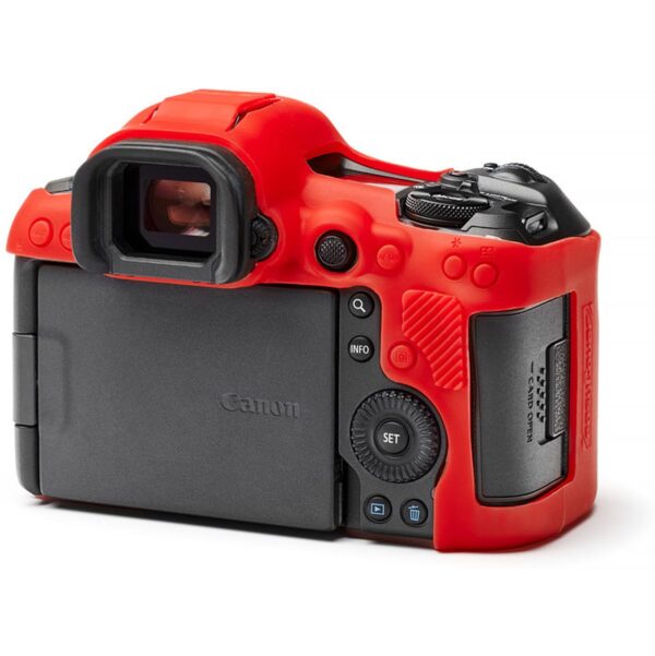 easyCover Body Cover For Canon R5 MkII Red