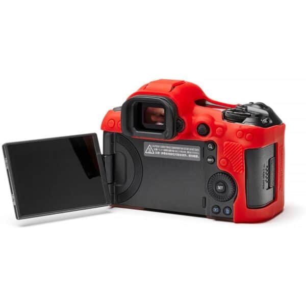easyCover Body Cover For Canon R5 MkII Red