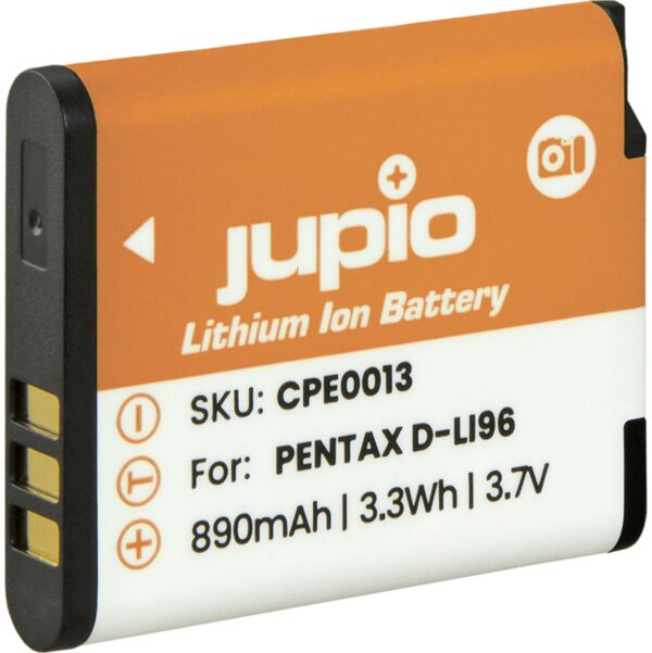 Jupio D-LI96 For Pentax 890mAh