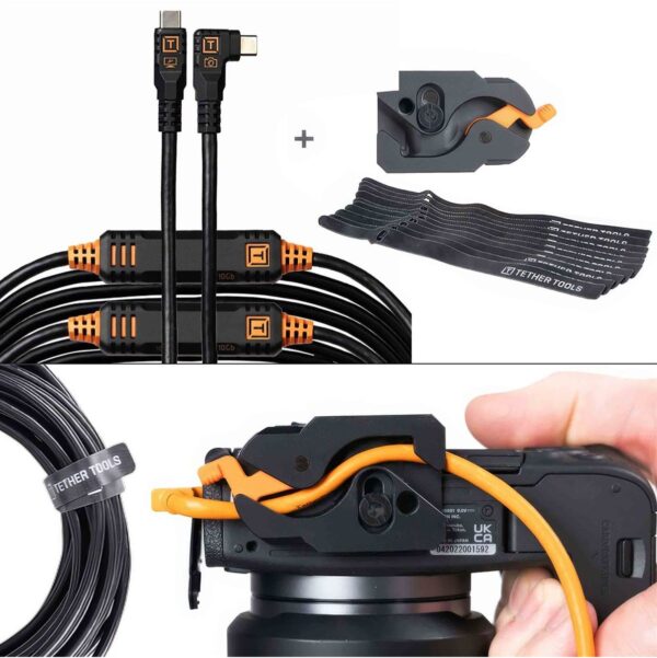 TetherTools Leverlock & Cable Kit Optima 10G 31' (9.2m) S...