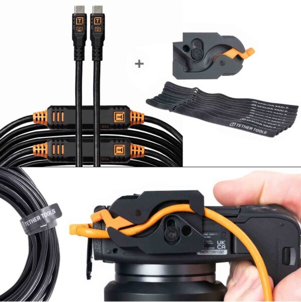 TetherTools Leverlock & Cable Kit Optima 10G 31' (902m) S...