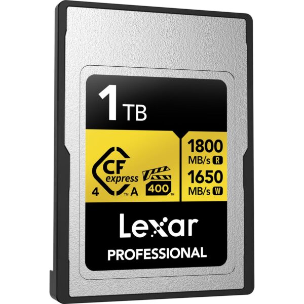 Lexar CFexpress Pro Type A Gold 4.0 Series 1TB R1800/W165...