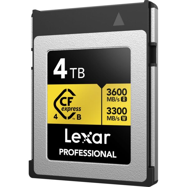 Lexar CFexpress Pro Type B Gold 4.0 Series 4TB - R3600/W3...