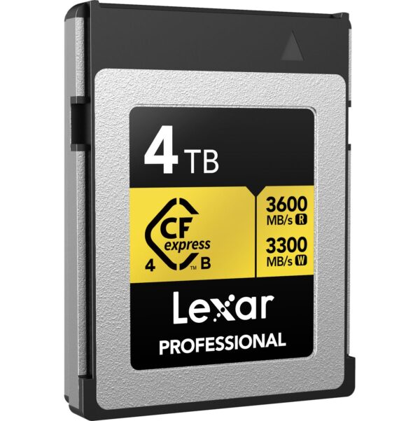 Lexar CFexpress Pro Type B Gold 4.0 Series 4TB - R3600/W3...
