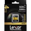 Lexar CFexpress Pro Type B Gold 4.0 Series 4TB - R3600/W3...
