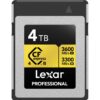 Lexar CFexpress Pro Type B Gold 4.0 Series 4TB - R3600/W3...