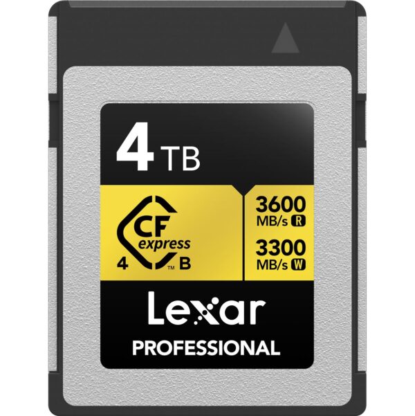 Lexar CFexpress Pro Type B Gold 4.0 Series 4TB - R3600/W3...