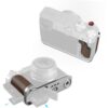 SmallRig 5265 L-Shape Mount Plate w/ Wooden Handle For Fujifilm GFX100RF Silver