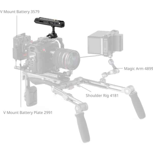 SmallRig 4152 Rotating Top Handle w/ Nato Clamp