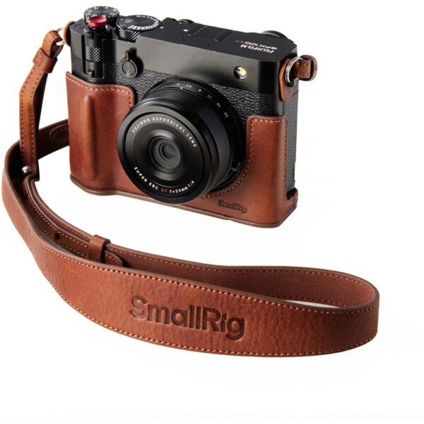SmallRig 5268 Leather Case Kit For Fujifilm GFX100RF (Brown)