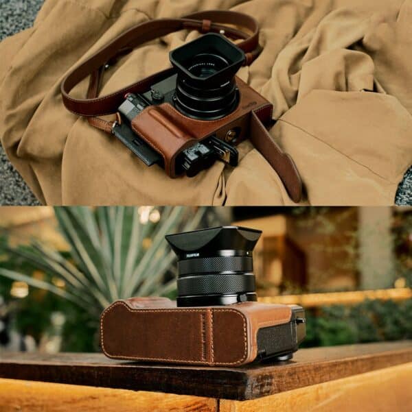 SmallRig 5268 Leather Case Kit For Fujifilm GFX100RF (Brown)