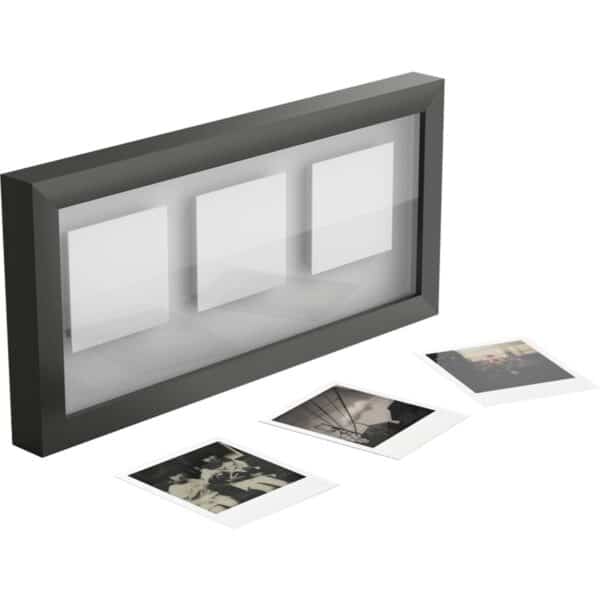 Studio Triple Photo Frame - Black