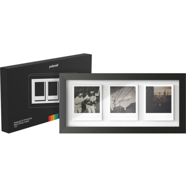 Studio Triple Photo Frame - Black