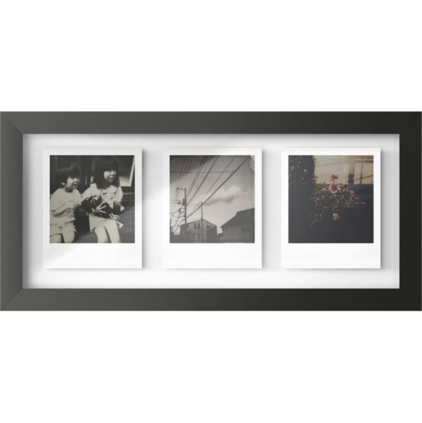Studio Triple Photo Frame - Black