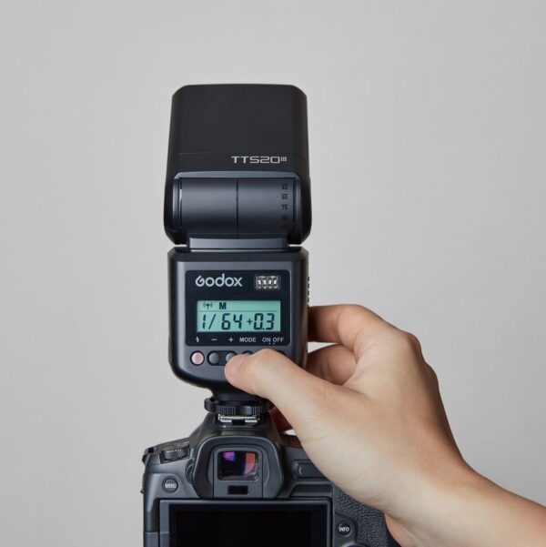 Godox TT520III Camera Flash w/ LCD Screen