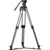 Sirui SQ75 Carbon Twin-Leg Video Tripod 75mm Half-Bowl + ...
