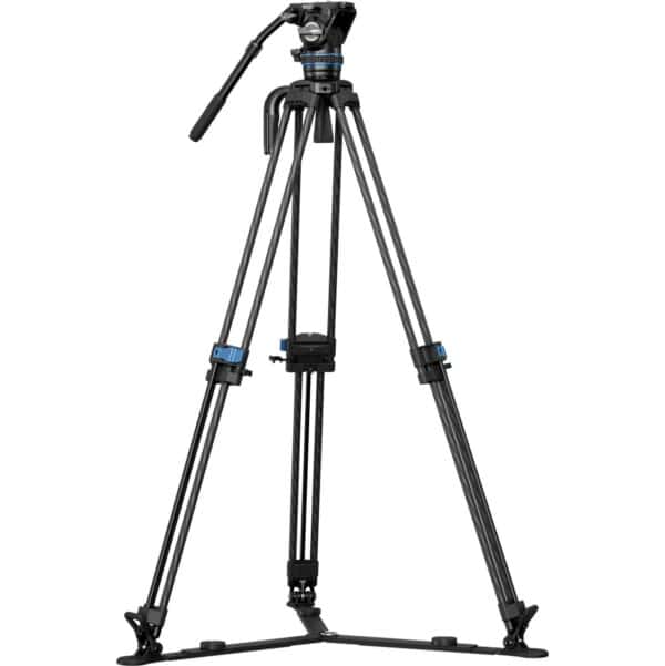 Sirui SQ75 Carbon Twin-Leg Video Tripod 75mm Half-Bowl + ...