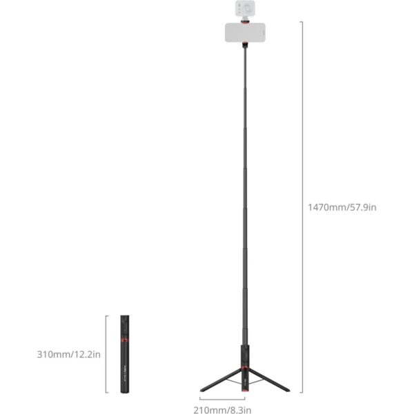 SmallRig 5292 SmallRig X Drex Lee Boom Selfie Stick ST30 ...