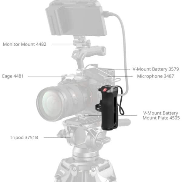 SmallRig 4928 Side Handle w/ Rec Trigger
