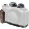 SmallRig 5260 L-Shape Mount Plate w/ Wooden Handle For Fu...