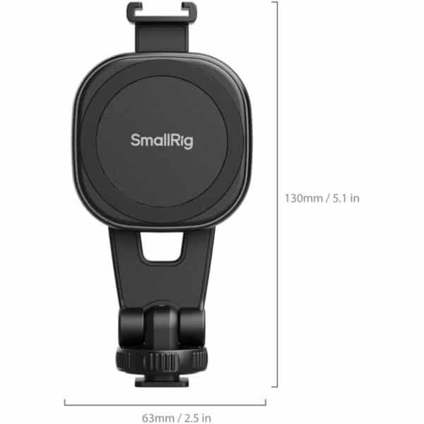 SmallRig 5283 AC-10 Attachable Phone Clamp w/ Cold Shoe M...