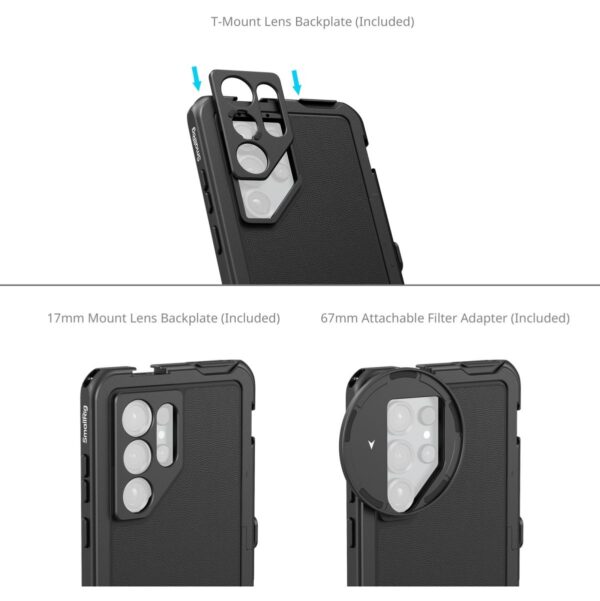 SmallRig 5254 Mobile Video Cage Kit For Samsung S25 Ultra