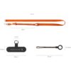 SmallRig 5300 Filmov Phone Shoulder Strap (Orange)