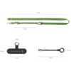 SmallRig 5301 Filmov Phone Shoulder Strap (Green)