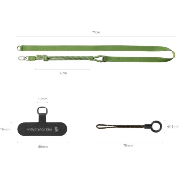SmallRig 5301 Filmov Phone Shoulder Strap (Green)
