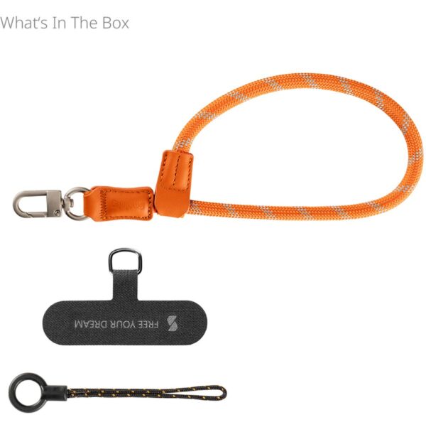 SmallRig 5302 Filmov Phone Wrist Strap (Orange)