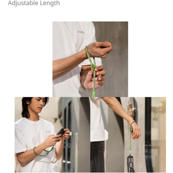 SmallRig 5303 Filmov Phone Wrist Strap (Green)