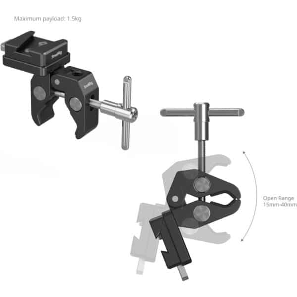 SmallRig 5313 V-Mount Crab-Shaped Clamp