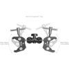 SmallRig 5331 Double Head Crab-Shaped Clamp
