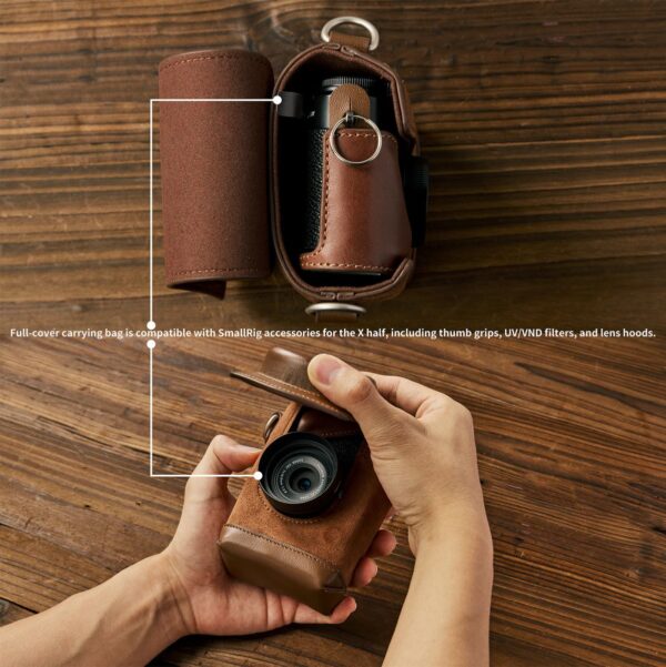 SmallRig 5218 Leather Case Kit For Fujifilm X Half (Brown)