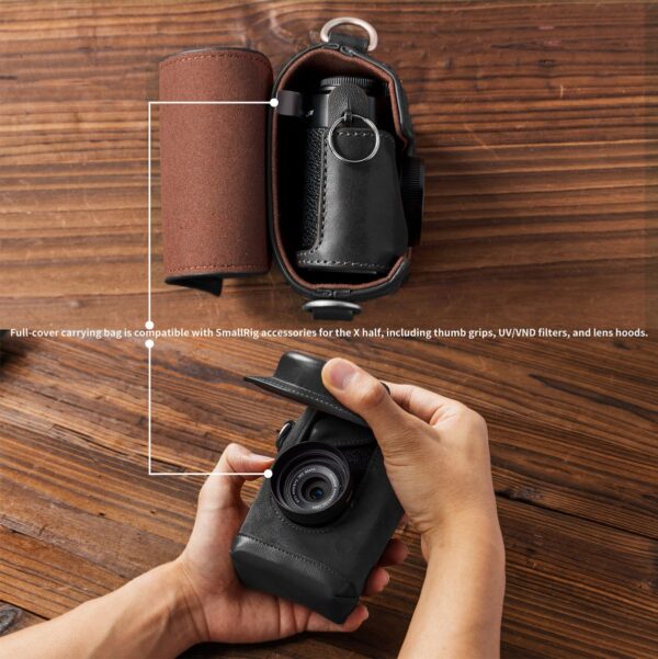 SmallRig 5219 Leather Case Kit For Fujifilm X Half (Black)