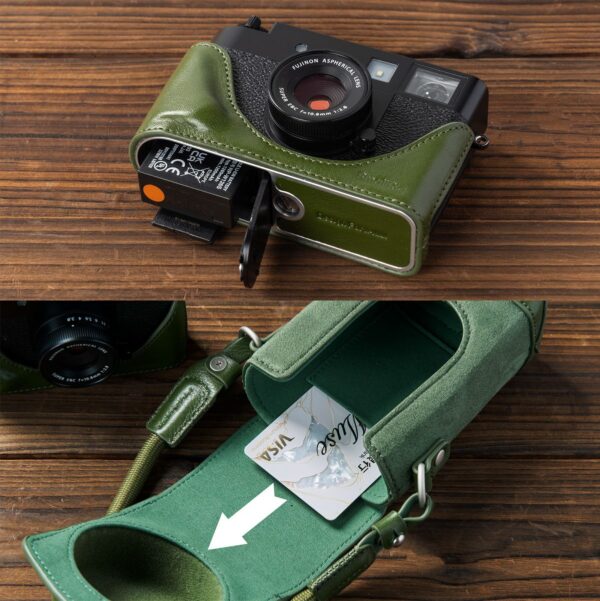 SmallRig 5220 Leather Case Kit For Fujifilm X Half (Green)
