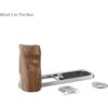 SmallRig 5223 L-Shaped Mount Plate w/ Wooden Handle For F...