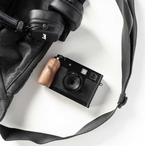 SmallRig 5224 L-Shaped Mount Plate w/ Wooden Handle For F...