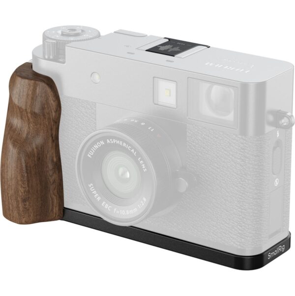 SmallRig 5224 L-Shaped Mount Plate w/ Wooden Handle For F...
