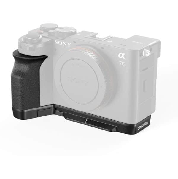 SmallRig 4797B L-Shape Mount Plate w/ Silicone Handle For...