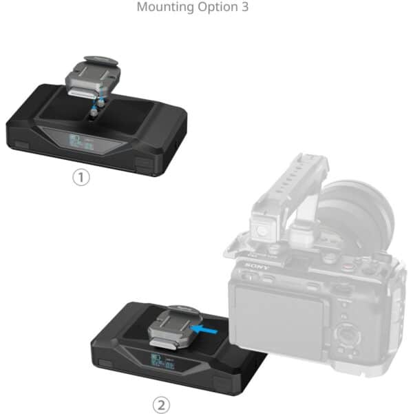 SmallRig 5248 CB75 Camera Base Battery Kit