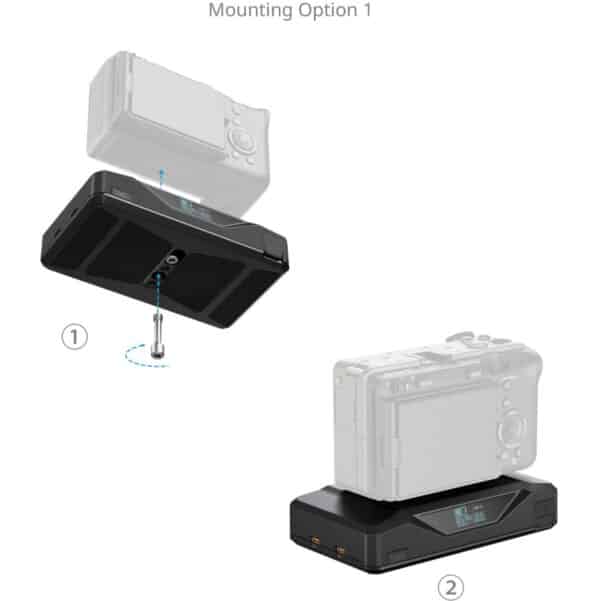 SmallRig 5248 CB75 Camera Base Battery Kit