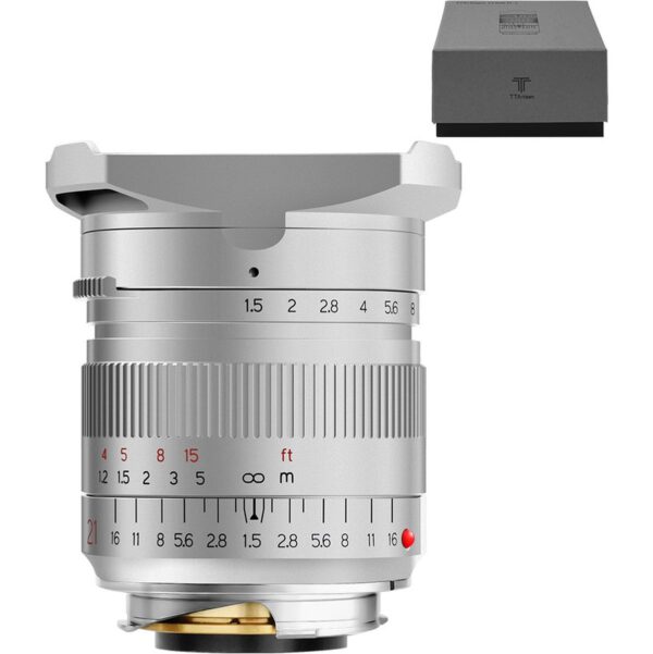TTArtisan 21mm f/1.5 Leica M-Mount Silver